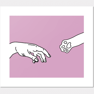 Paw lovers Posters and Art